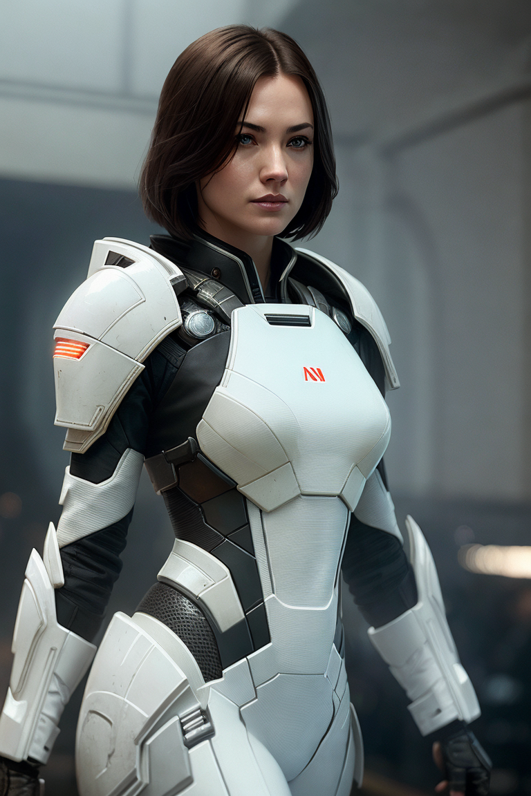 00255-3396203284-stablydiffusedsMagnum_v10-photo of (yv0nn3_0.99), a woman as Mass Effect's Miranda Lawson, (Mass Effect style), (wearing futuristic white armor), (black h.png